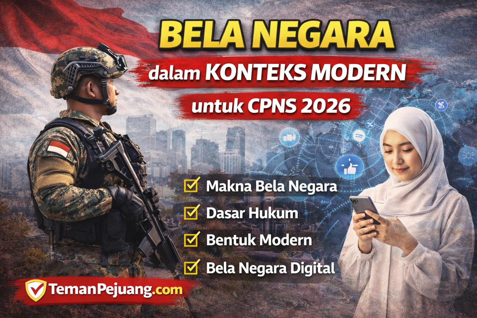Bela Negara dalam Konteks Modern untuk Materi TWK CPNS 2026
